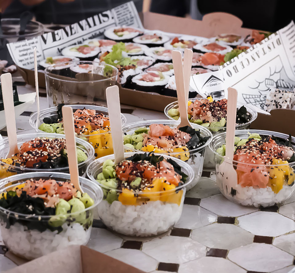 Catering sushi mc deltebre